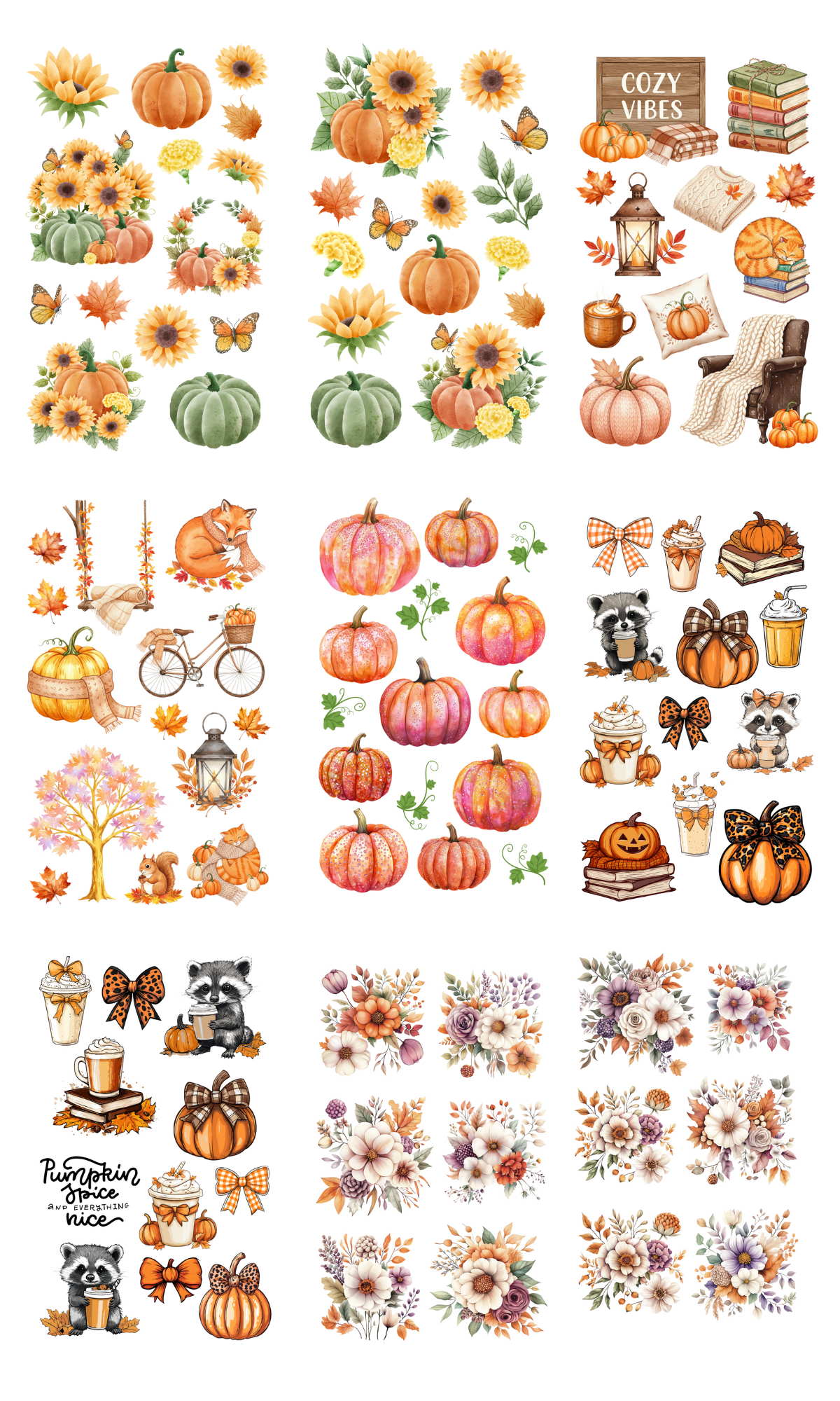 Autumn Charm Sticker Book