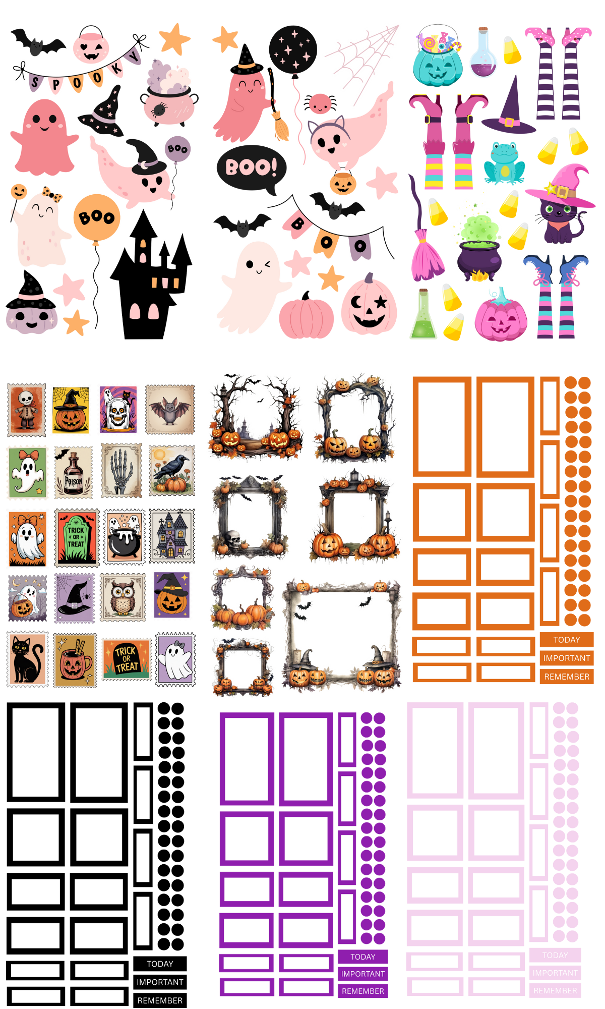 Halloween Fun Sticker Book