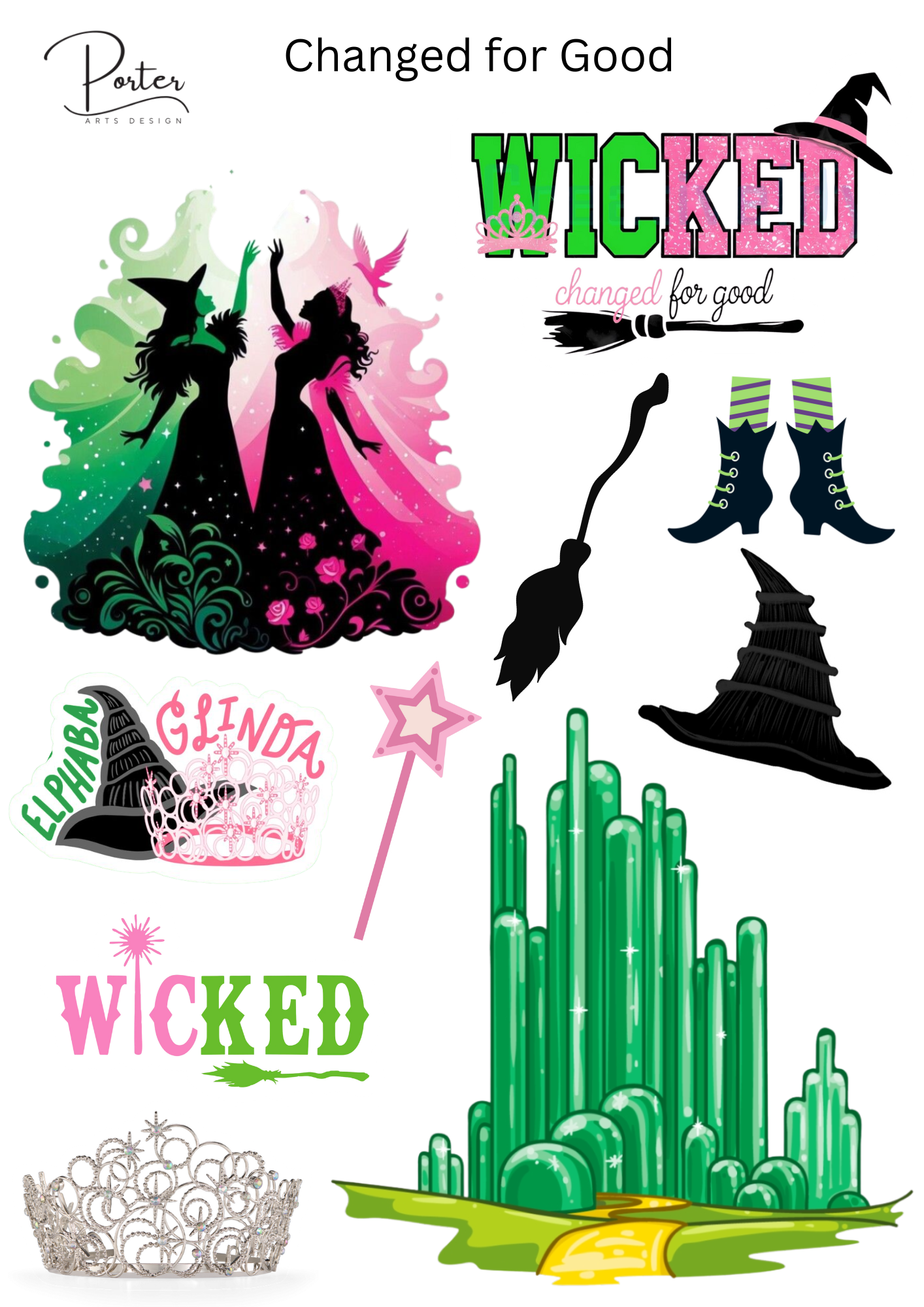*TANGIBLE* Changed for Good Sticker Sheet