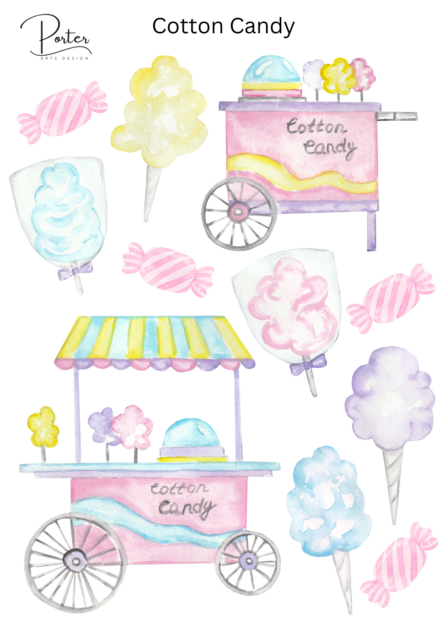 *PRINTABLE* Cotton Candy