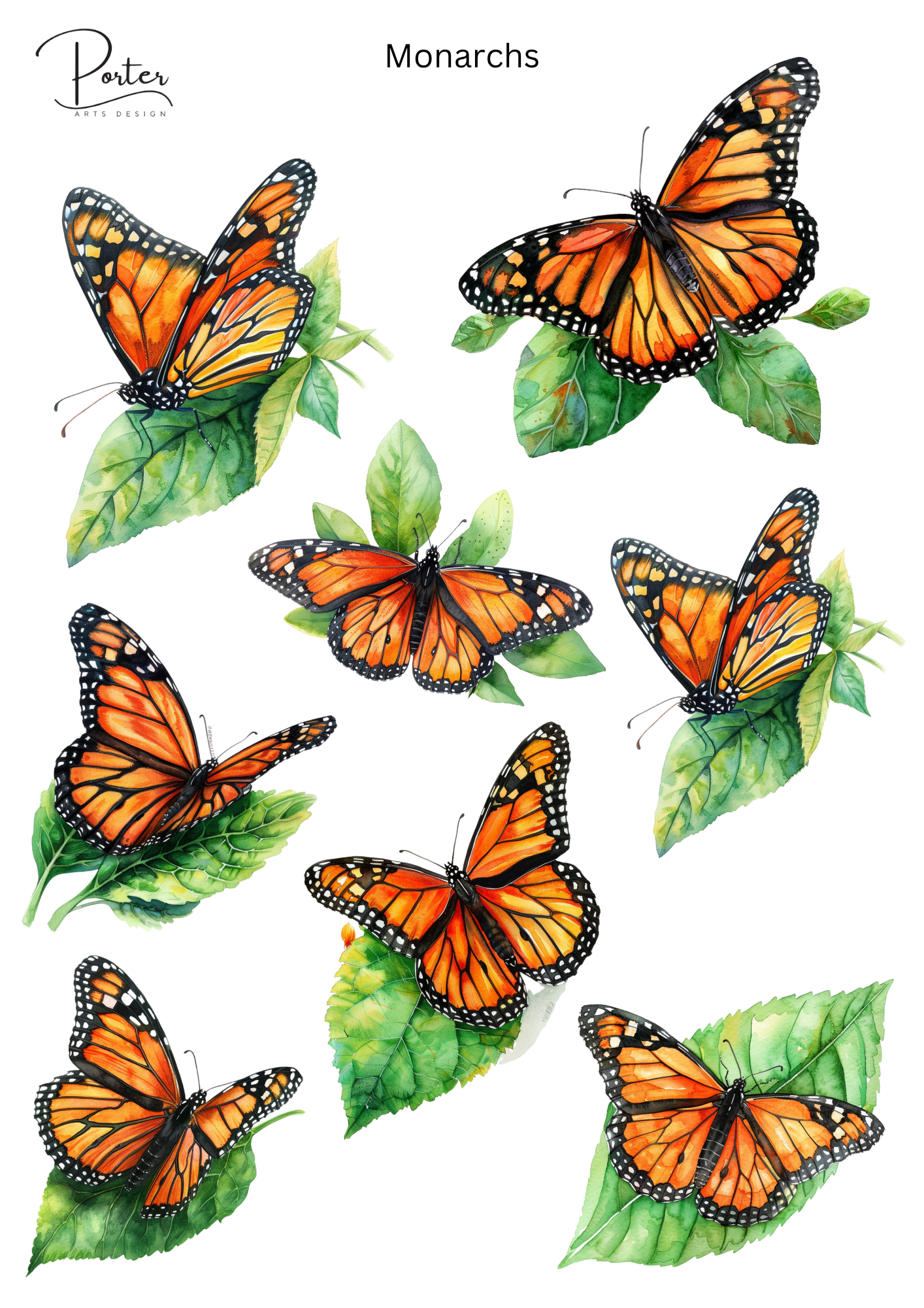 *PRINTABLE* Monarchs Sticker
