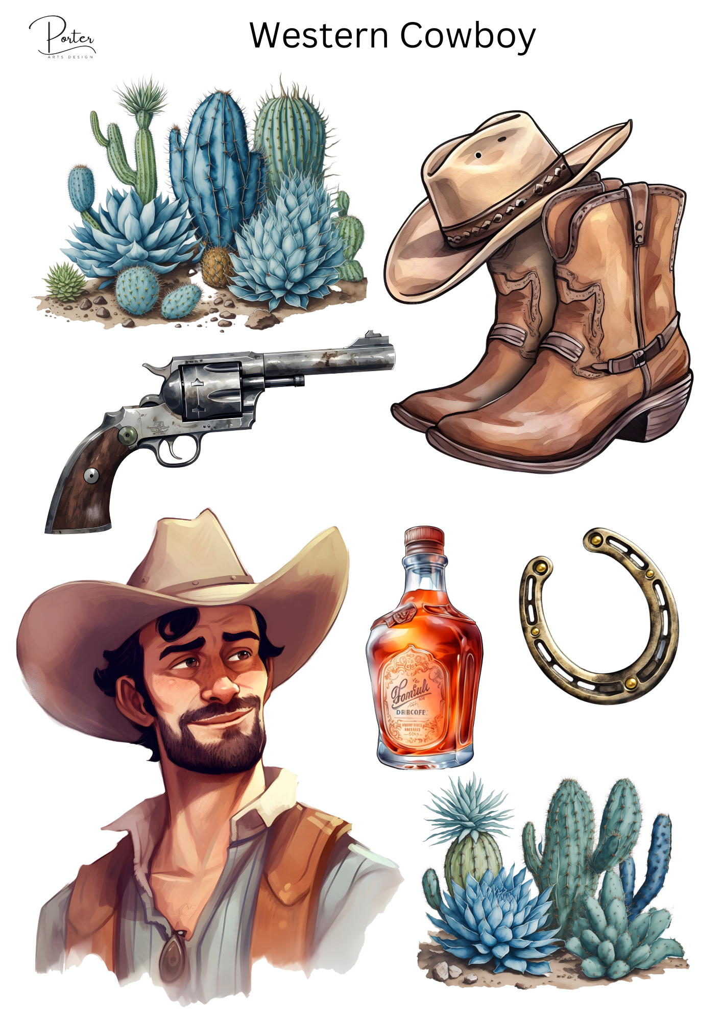 *TANGIBLE* Western Cowboy