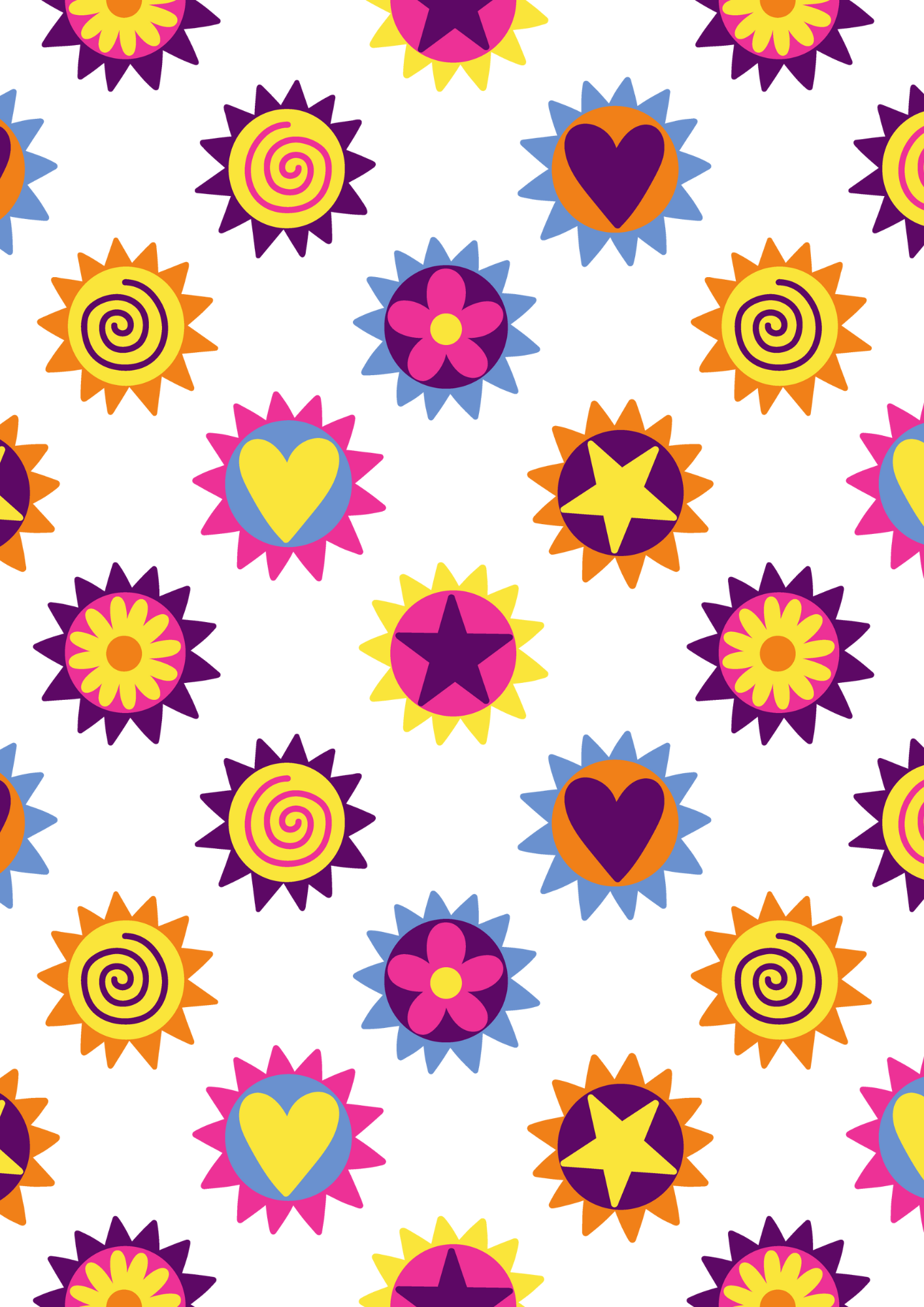 *PRINTABLE* Dia Papers- set of 4