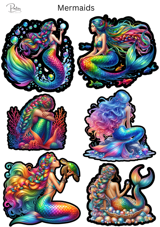 TANGIBLE* Mermaids Sticker
