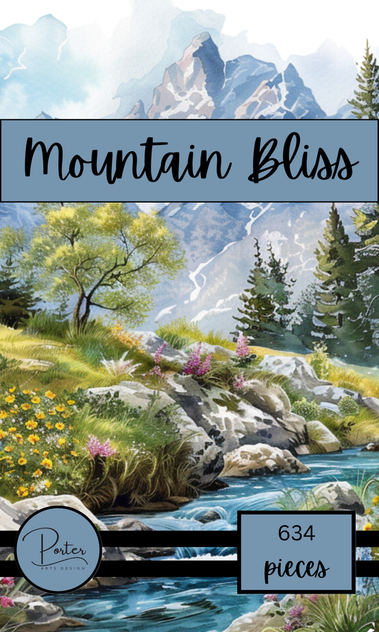 Mountain Bliss Sticker Book