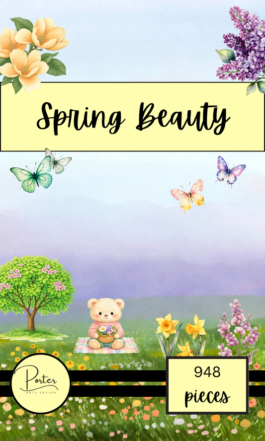 Spring Beauty Sticker Book