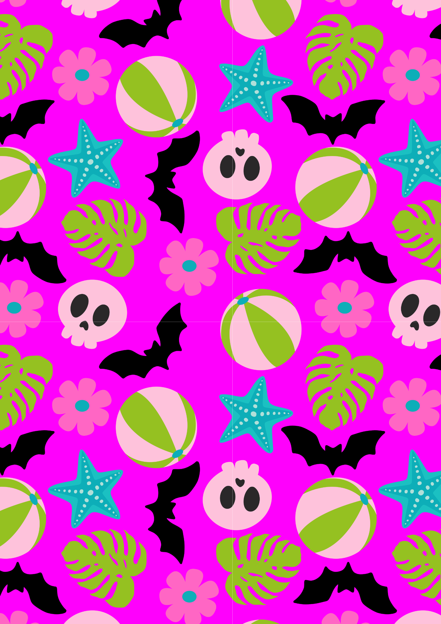*TANGIBLE* Summerween Paper Sticker